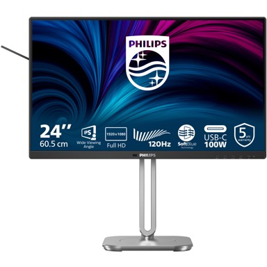 PHILIPS Monitor 24B2U4301/00 / 23.8", 1920 x 1080, Full HD, IPS, crna